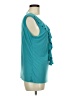 DressBarn Teal Sleeveless Blouse Size M - photo 4