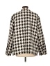 H&M Houndstooth Ivory Coat Size L - photo 2