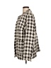 H&M Houndstooth Ivory Coat Size L - photo 5