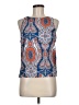 Glamorous 100% Viscose Blue Sleeveless Blouse Size M - photo 1