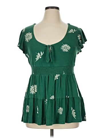 Torrid Short Sleeve Blouse (view 1)