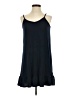 Green Envelope Solid Blue Casual Dress Size S - photo 1