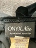 Onyx Nite Solid Black Casual Dress Size 14 - photo 7