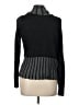 Alfani Chevron-herringbone Gray Black Cardigan Size L - photo 2