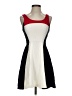 Express Color Block Ivory Cocktail Dress Size S - photo 1