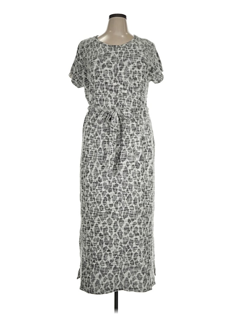 Pre-owned Left Coast By Dolan Casual Dress In Gray