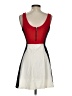Express Color Block Ivory Cocktail Dress Size S - photo 2