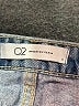 Q2 100% Cotton Blue Denim Shorts Size S - photo 3