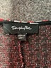 Simplee Polka Dots Burgundy Casual Dress Size 18 - photo 7