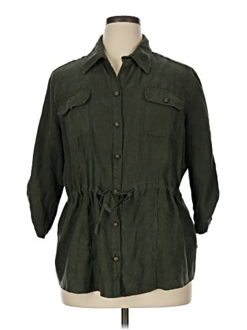 Notations 3/4 Sleeve Blouse (view 1)