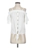 BCX 100% Polyester White Tank Top Size S - photo 1