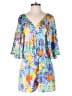 Heyson Tropical Blue Casual Dress Size M - photo 1