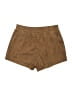 Forever 21 Solid Brown Tan Khaki Shorts Size M - photo 1