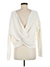 Sweet & Sinful 100% Acrylic Ivory Pullover Sweater Size M - photo 2