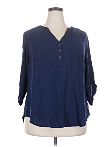 Torrid 3/4 Sleeve Blouse (view 1)