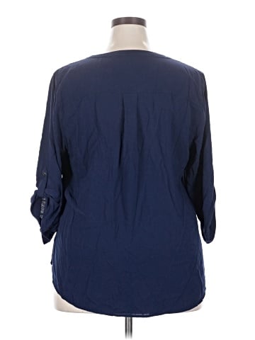 Torrid 3/4 Sleeve Blouse (view 2)