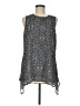 Fever 100% Polyester Black Sleeveless Blouse Size M - photo 1