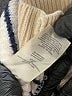 Wilfred 100% Wool Stripes Ivory Wool Pullover Sweater Size M - photo 9