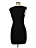 Aqua Solid Black Cocktail Dress Size M - photo 2