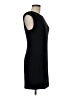 Aqua Solid Black Cocktail Dress Size M - photo 4