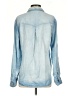 Bella Dahl Blue Long Sleeve Blouse Size S - photo 2