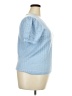 Draper James Blue Short Sleeve Top Size XXL - photo 4
