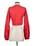 Alexis Red Long Sleeve Blouse Size S - photo 2