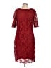 Chadwicks 100% Polyester Burgundy Cocktail Dress Size 12 - photo 1