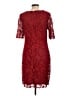 Chadwicks 100% Polyester Burgundy Cocktail Dress Size 12 - photo 2