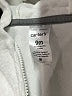 Carter's White Zip Up Hoodie 6-9 MO / 9 MO - photo 3