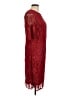 Chadwicks 100% Polyester Burgundy Cocktail Dress Size 12 - photo 4