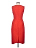 J.Crew Chevron-herringbone Red Cocktail Dress Size 4 - photo 2