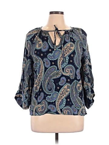 Karen Kane 3/4 Sleeve Blouse (view 1)