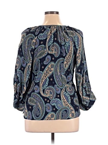 Karen Kane 3/4 Sleeve Blouse (view 2)