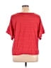 Ruby Rd. Red Short Sleeve Top Size XL - photo 2