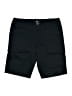 Mossimo Solid Black Cargo Shorts Size 8 - photo 1