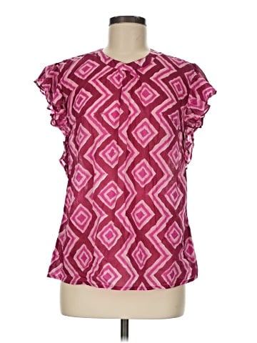Banjanan Short Sleeve Blouse (view 1)