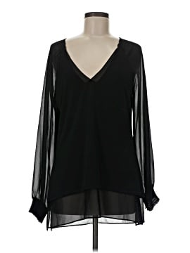 White House Black Market Long Sleeve Blouse (view 1)