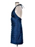BCBGMAXAZRIA 100% Polyester Blue Cocktail Dress Size 8 (petite) - photo 5