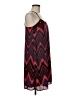 Collective Concepts 100% Polyester Chevron-herringbone Red Casual Dress Size M - photo 4