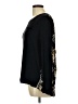Gianni Bini Black Long Sleeve Top Size L - photo 5
