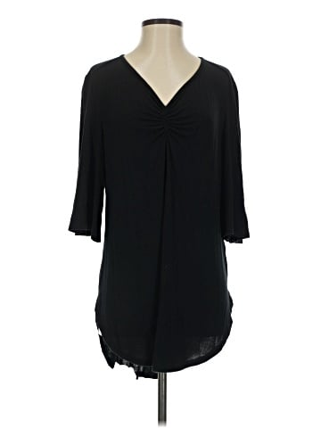 Melissa McCarthy Seven7 3/4 Sleeve Blouse (view 1)