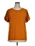 Zenana Orange Short Sleeve Top Size 1X - photo 1