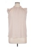 Adrianna Papell Tan Sleeveless Blouse Size XL - photo 1