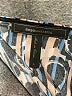 BCBGMAXAZRIA Graphic Black Casual Dress Size L - photo 7