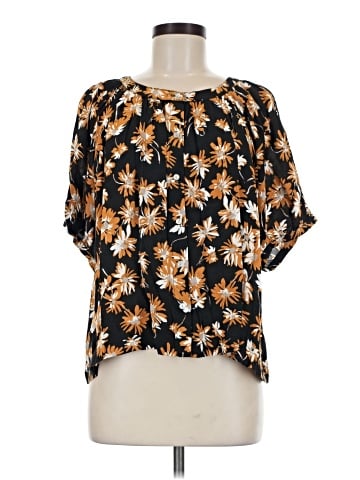 Karen Kane Short Sleeve Blouse (view 1)