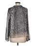 RACHEL Rachel Roy 100% Polyester Animal Print Gray Long Sleeve Blouse Size 8 - photo 2
