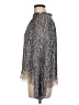 RACHEL Rachel Roy 100% Polyester Animal Print Gray Long Sleeve Blouse Size 8 - photo 5