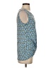 Bold Elements Blue Sleeveless Blouse Size S - photo 4