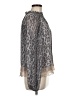 RACHEL Rachel Roy 100% Polyester Animal Print Gray Long Sleeve Blouse Size 8 - photo 4